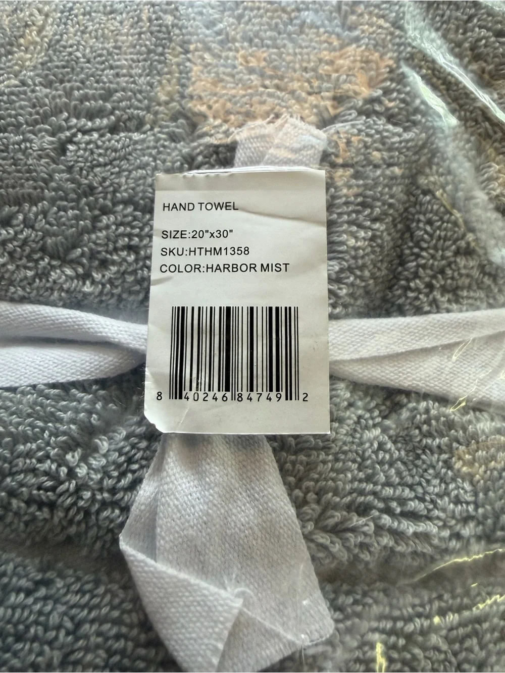Cozy Earth Plush Hand Towels In Harbor Mist 2 each